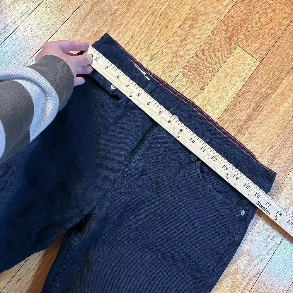 American Giant Roughneck Canvas Pants Black 34x34 (Fits 33x28) Straight USA